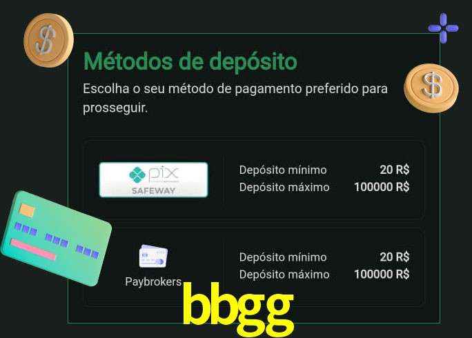 O cassino bbgg oferece uma grande variedade de métodos de pagamento